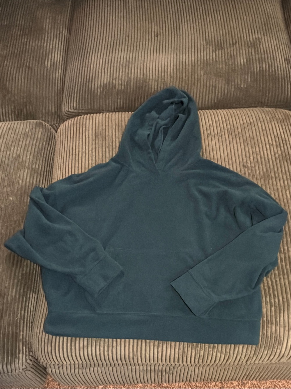 Victoria's Secret PINK Deep Teal Pullover Hoodie